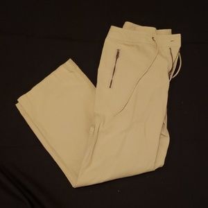 Khaki capris